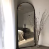 آینه قدی فلزی لیام مشکی 60×160