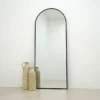 آینه قدی فلزی لیام مشکی 60×160 - تصویر 6