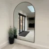آینه قدی فلزی لیام مشکی 120×200 - تصویر 3